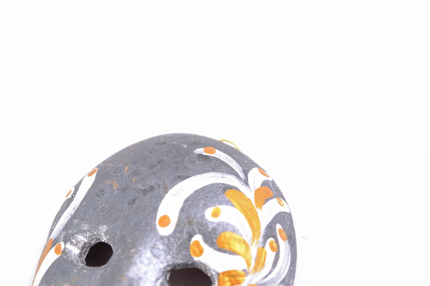 Интерьерная подвеска карнавальная маска Морозные сны фото 3