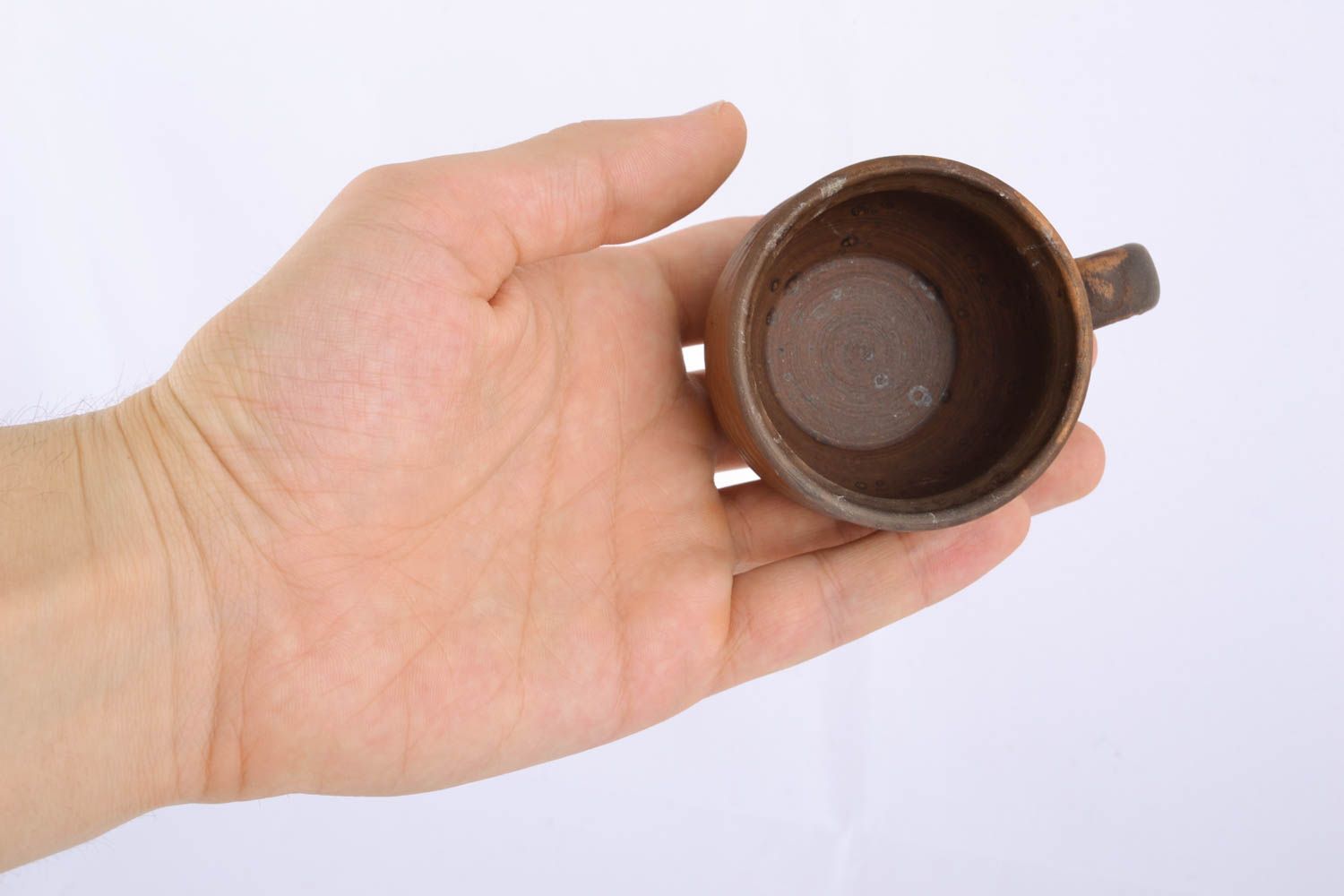 Kleine Kaffeetasse aus Keramik  foto 4