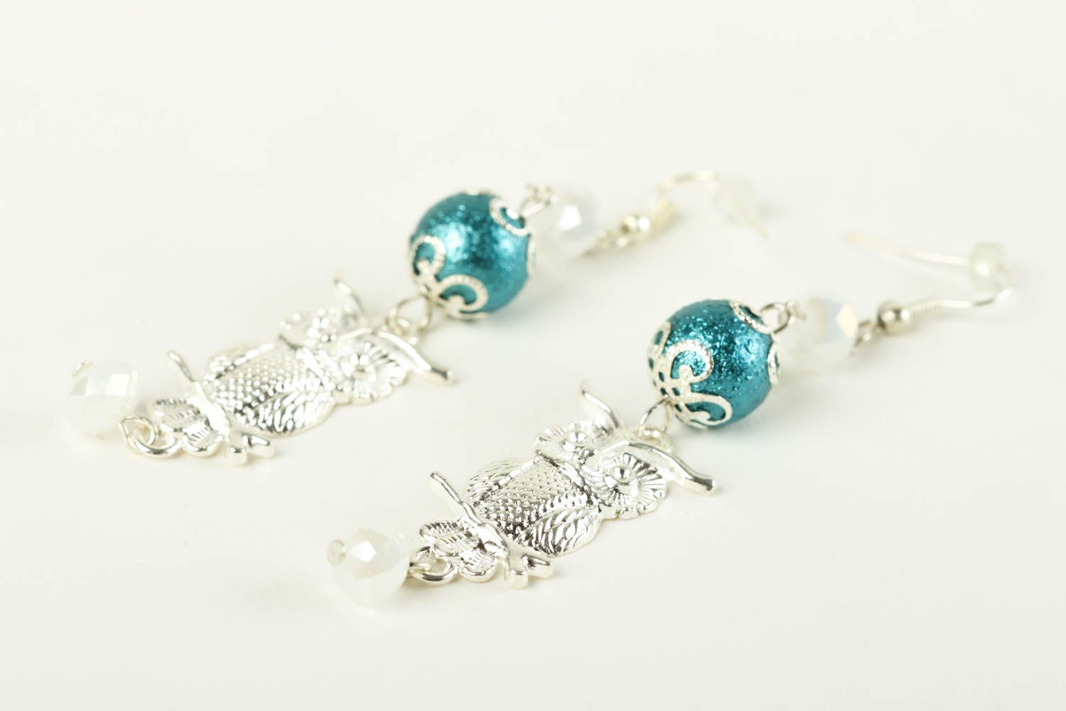 Handmade earrings designer earrings gift ideas beaded jewelry for women photo 3