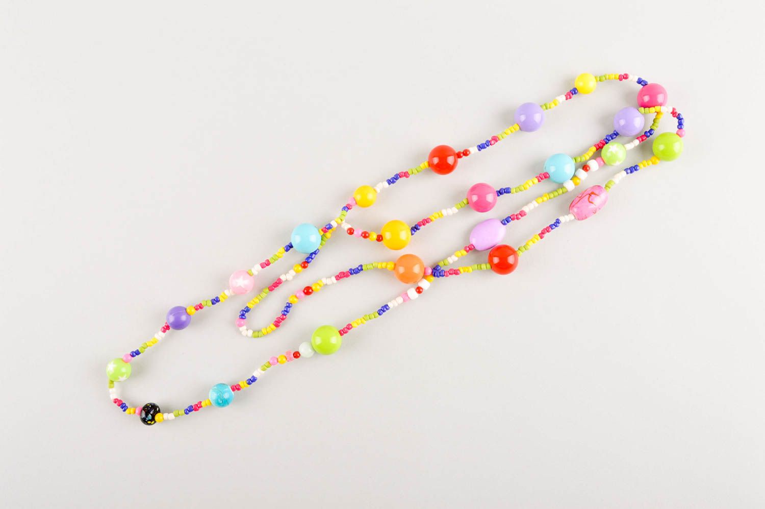 Handmade necklace beaded necklace handmade beads designer accessory gift ideas photo 5