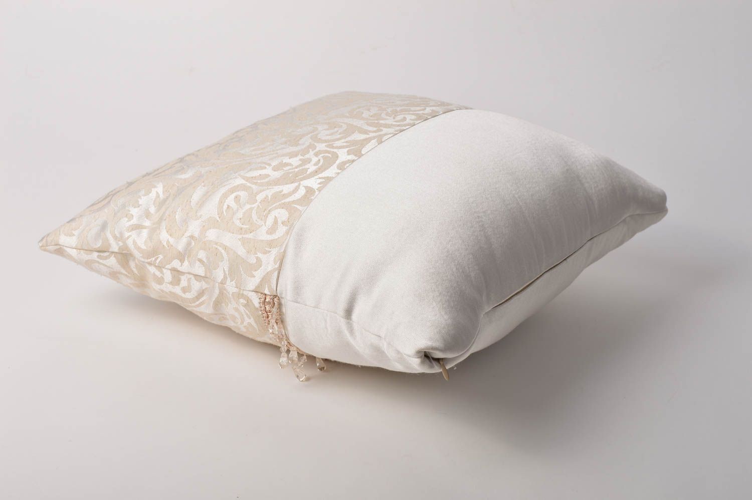 Подушка на диван ручной работы декоративная подушка из жаккарда диванная подушка фото 5