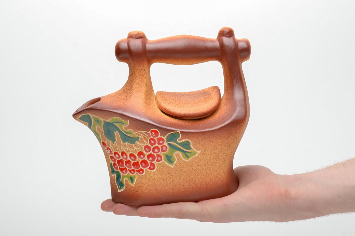 Unusual ceramic teapot photo 5