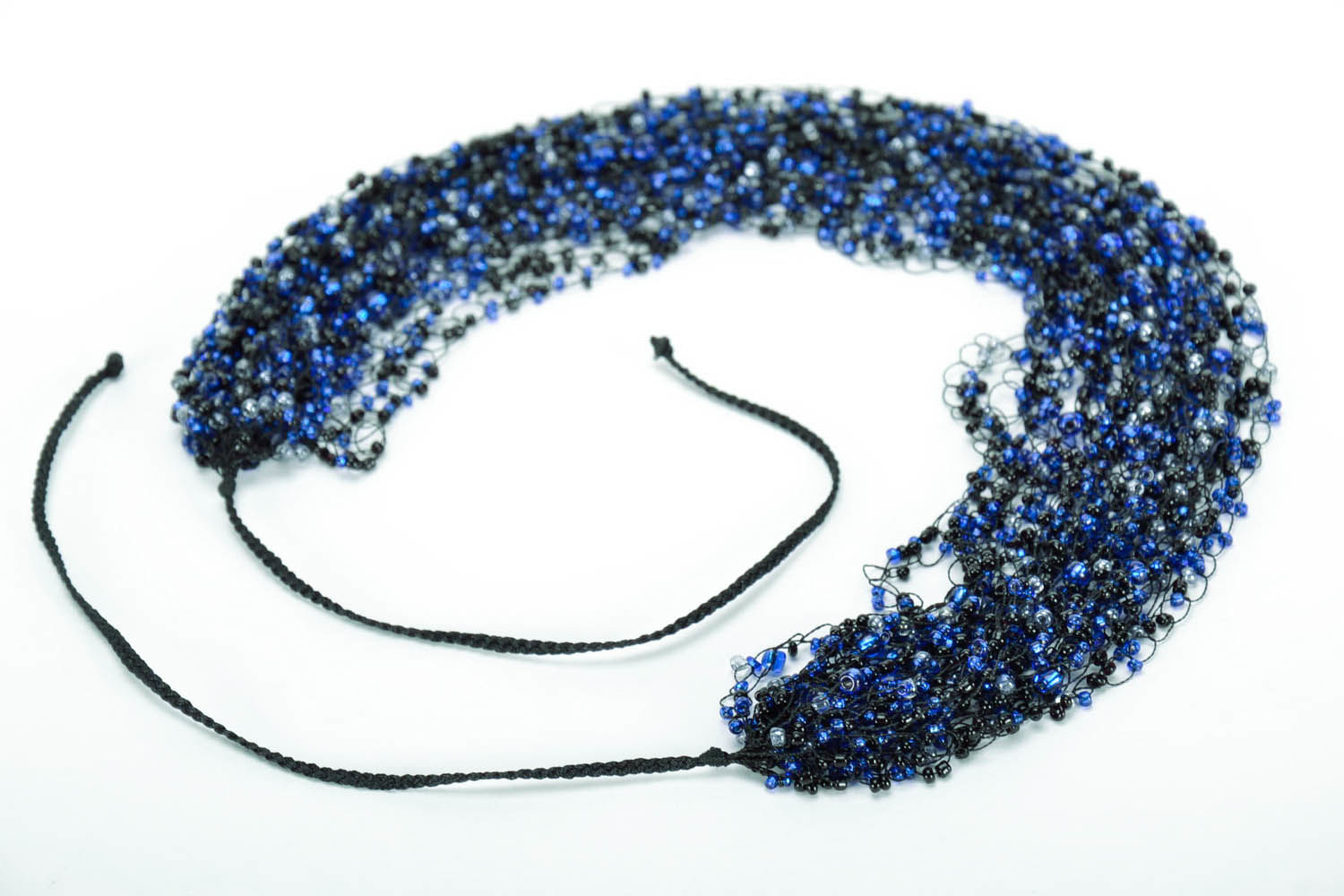 Dark blue Necklace photo 4