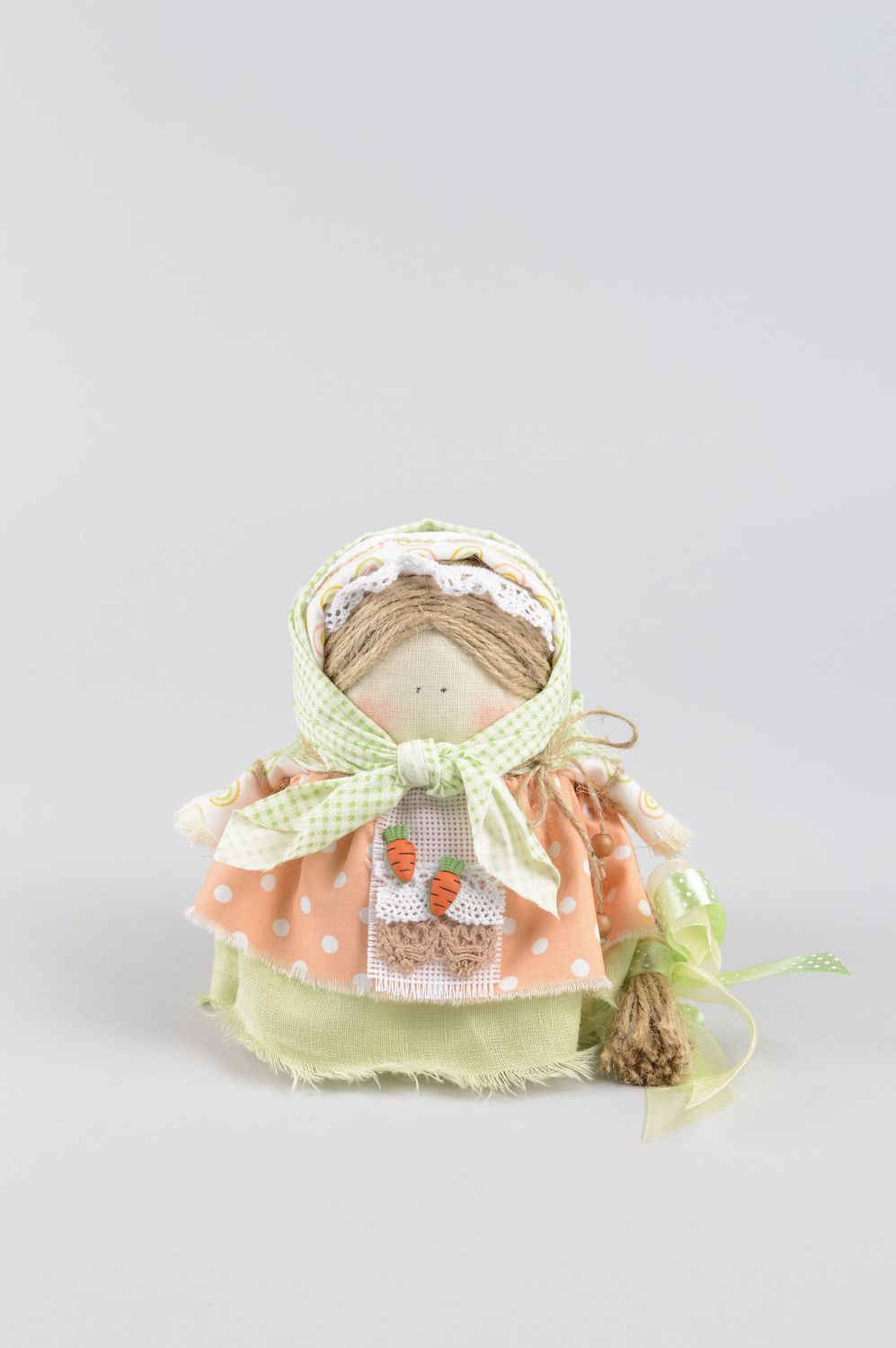Puppe handgemacht Designer Geschenk Puppe aus Stoff Haus Dekoration Amulett foto 1