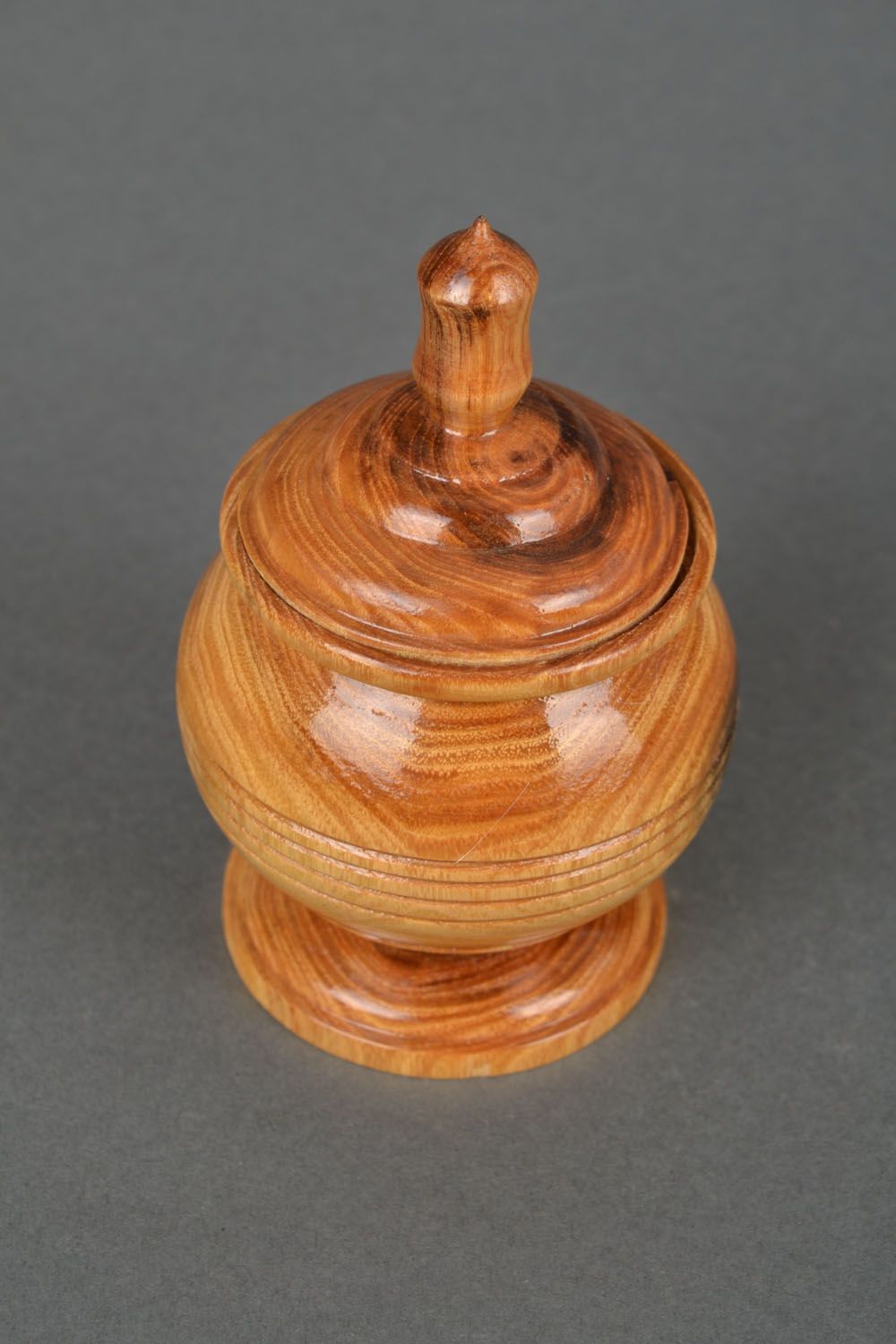 Wooden pot for dry goods photo 5