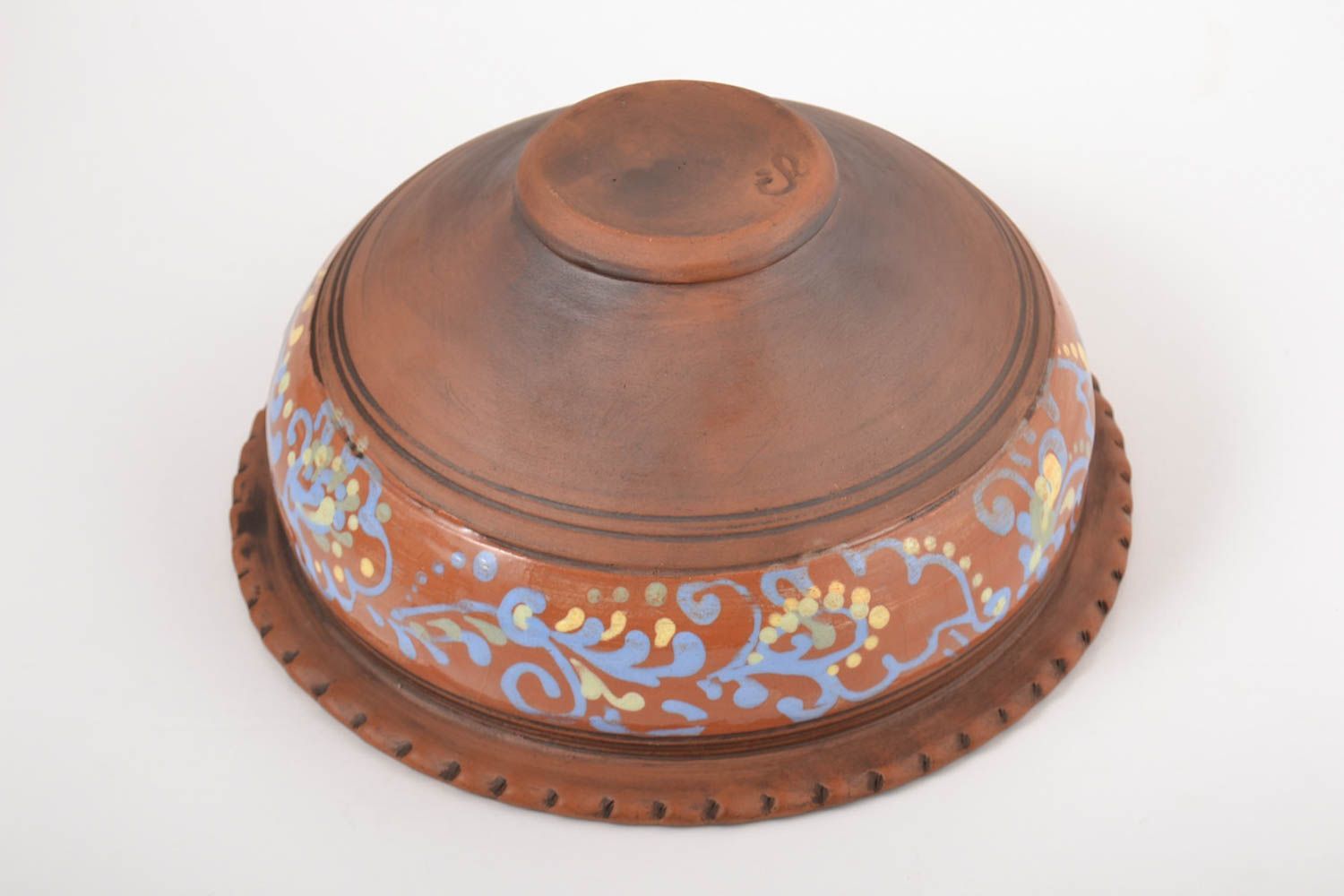 Handmade ceramic bowl decoration for home handmade tableware accessory for home  photo 4