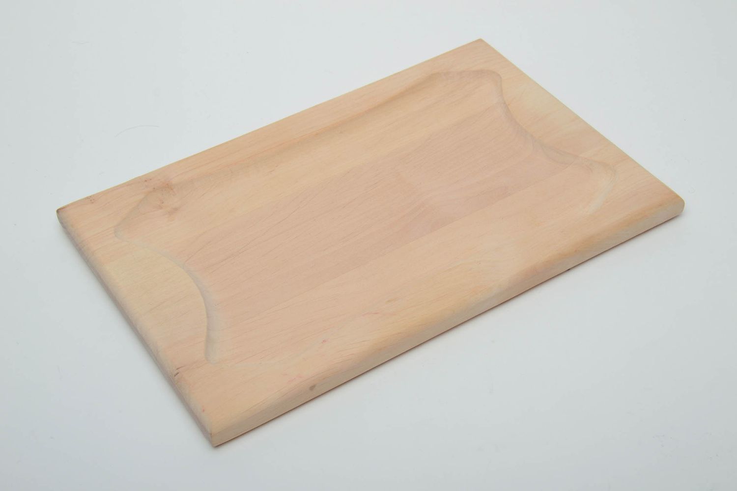 Alder wood blank tray photo 3