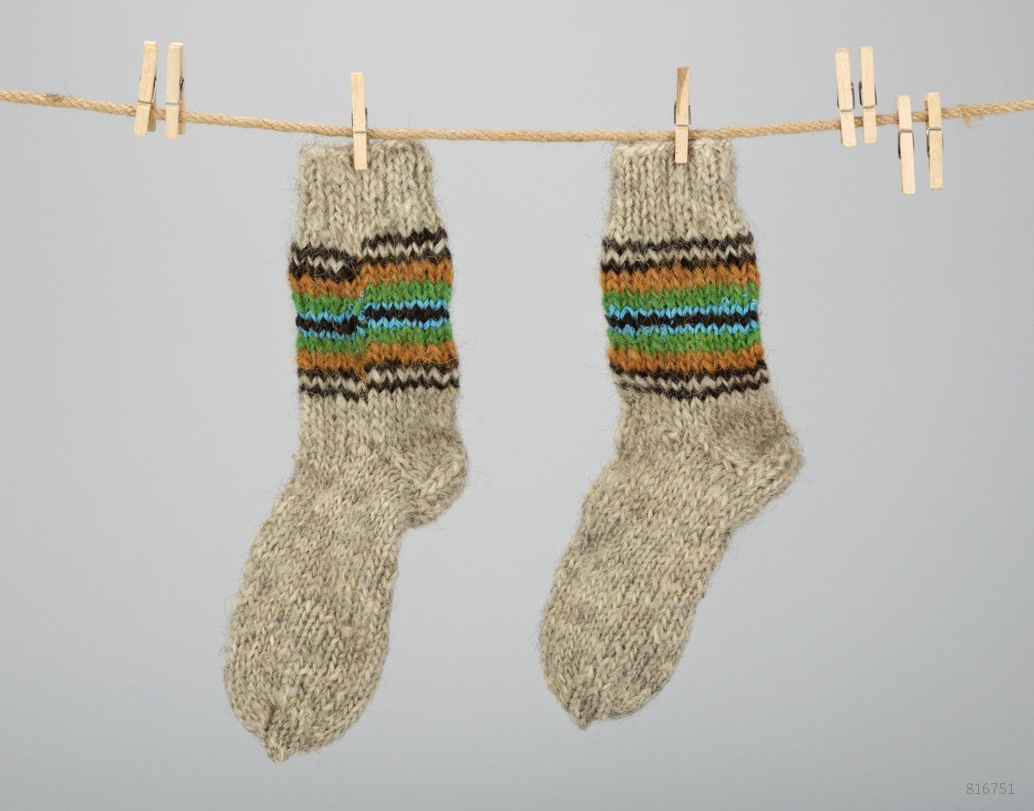 Men's wool socks photo 4