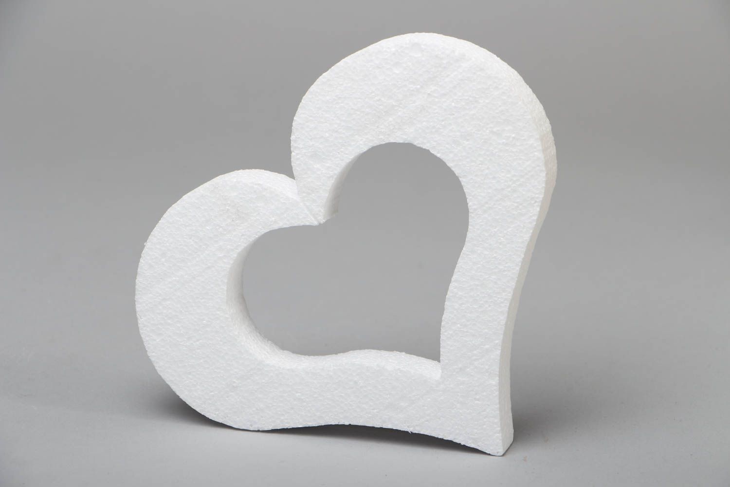 Handmade foam plastic craft blank Heart photo 2