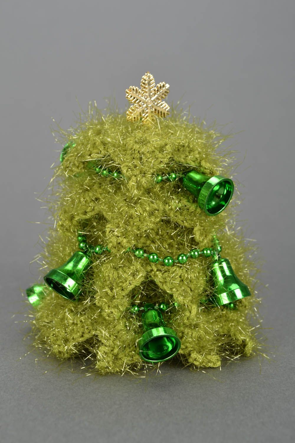 Crocheted decoration Christmas Tree photo 2