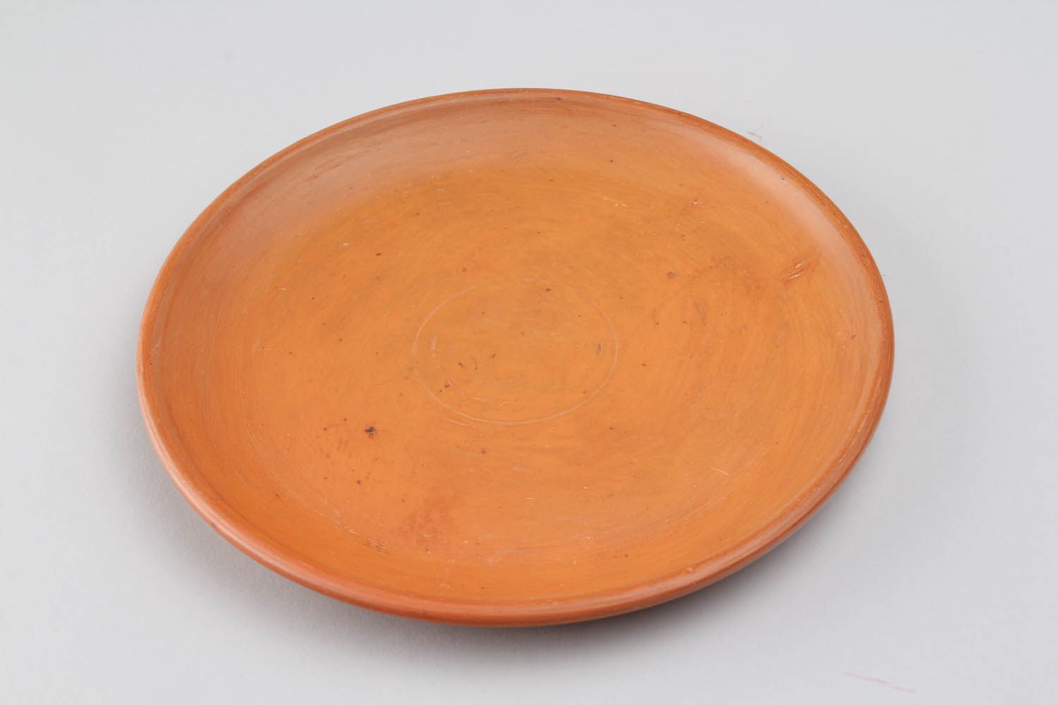 Мелкая тарелка керамическая фото 3