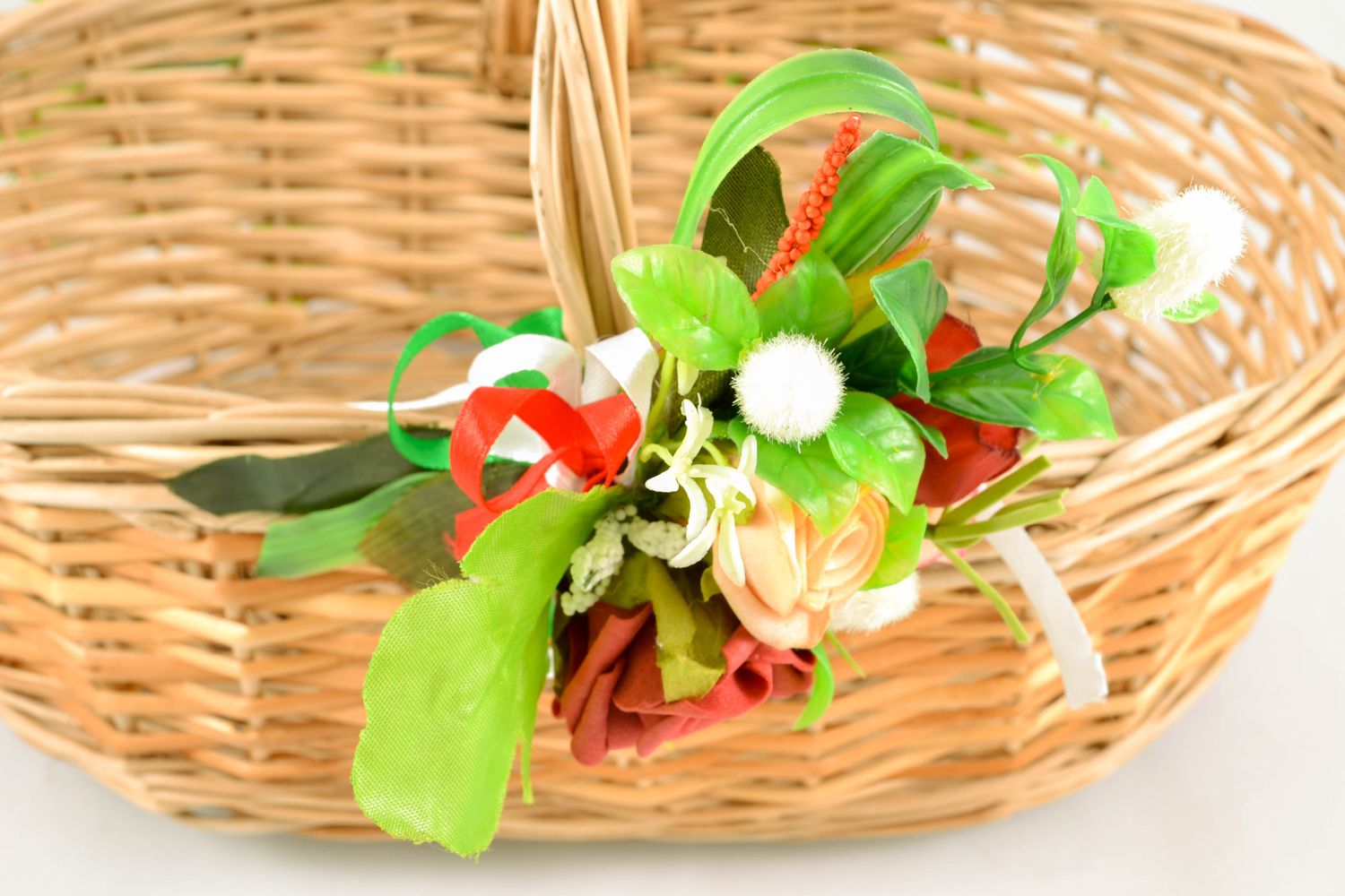 Ramito de flores para cesta de Pascua foto 1