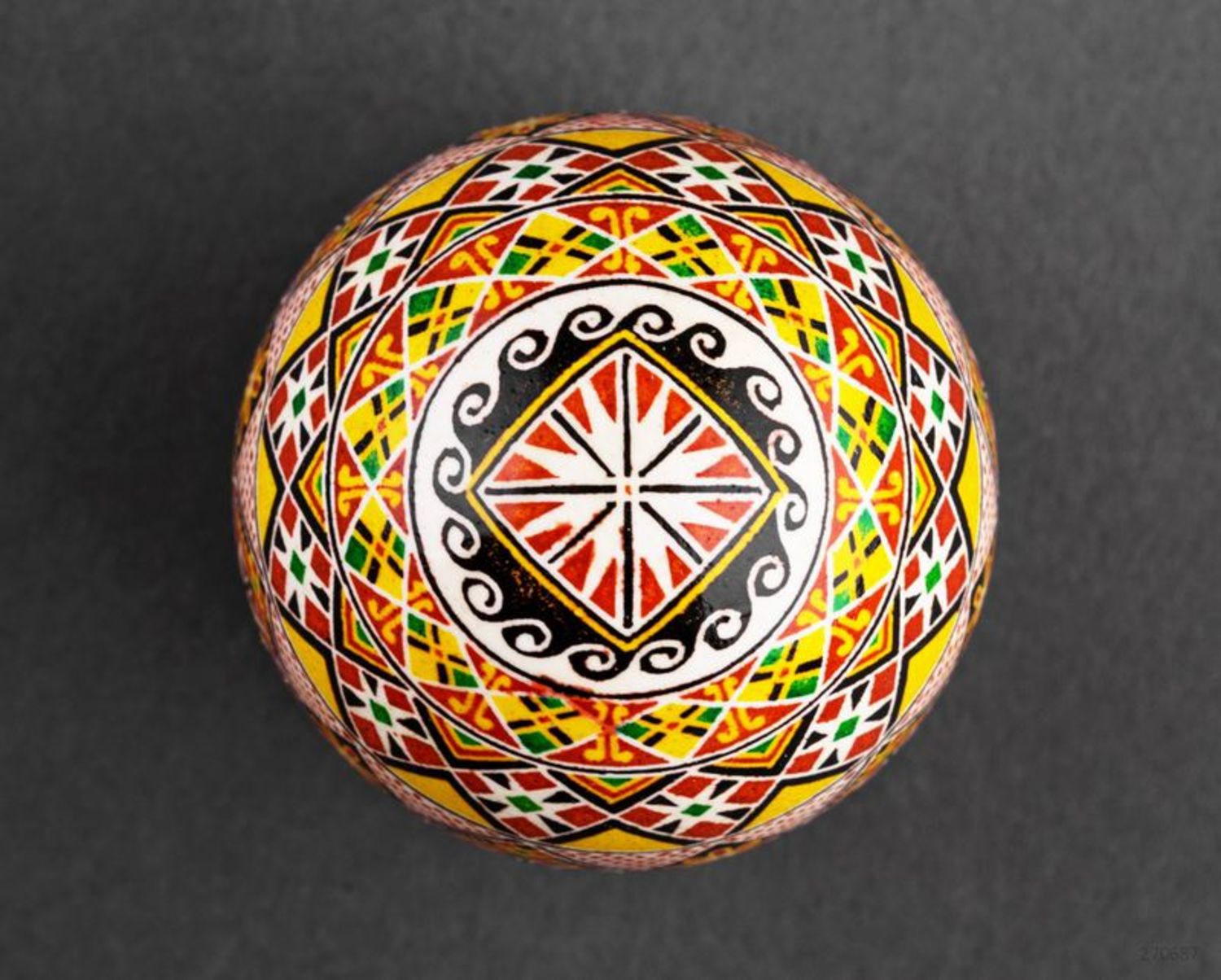Ukrainian painted egg for Easter photo 3