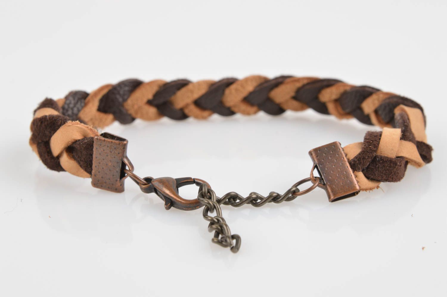 Leather bracelet handmade jewelry cuff bracelets designer accessories gift ideas photo 4