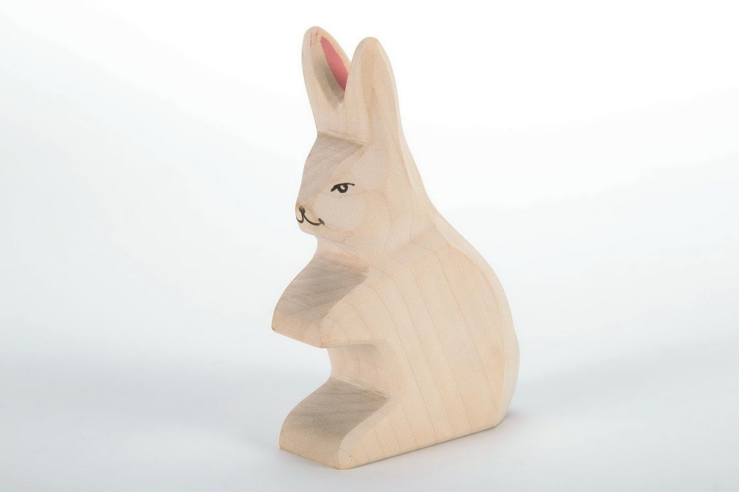 Figurilla de madera Conejo foto 3
