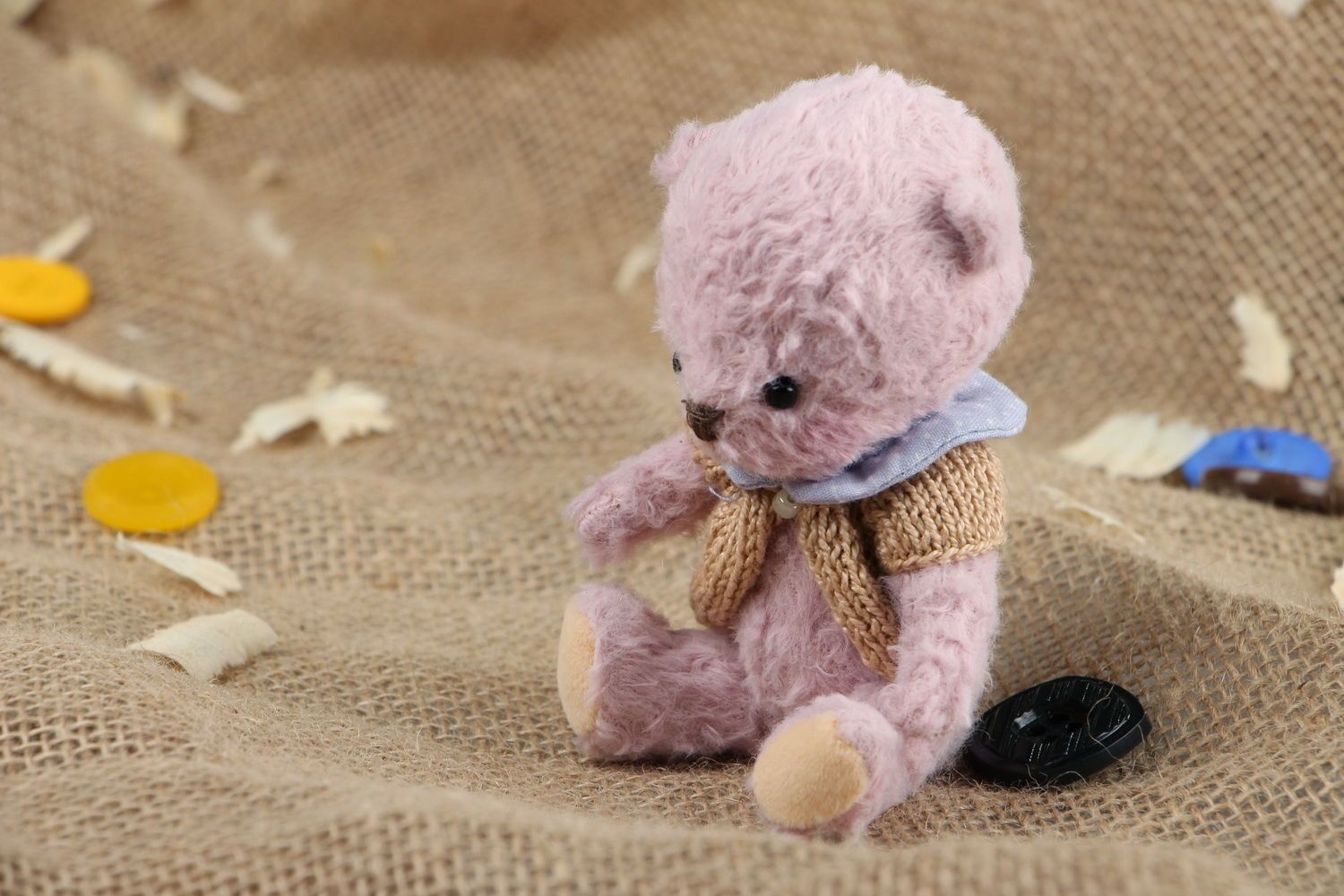 Brinquedo das crianças Urso Rose foto 5