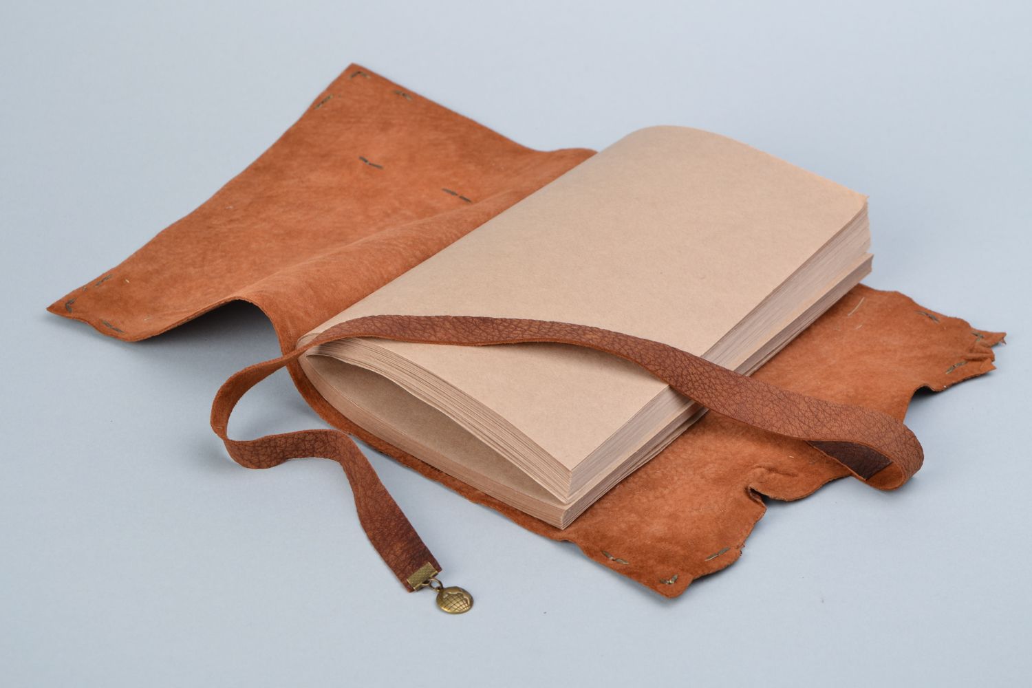 Notebook with leather cover photo 3