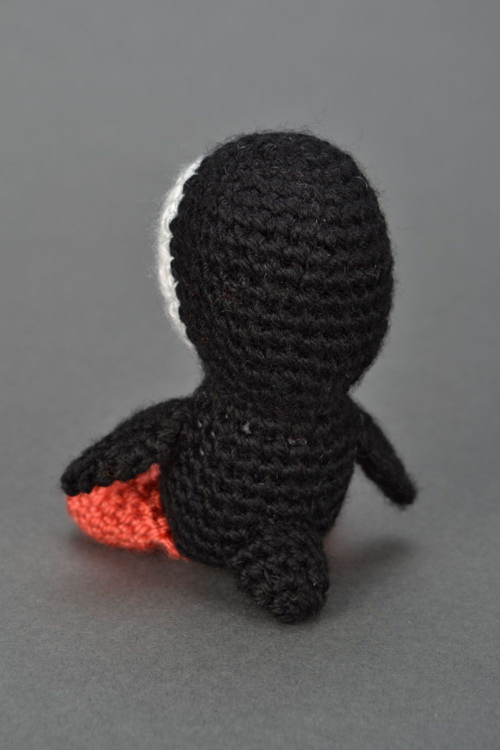 Jouet tricot au crochet Petit Pingouin photo 5