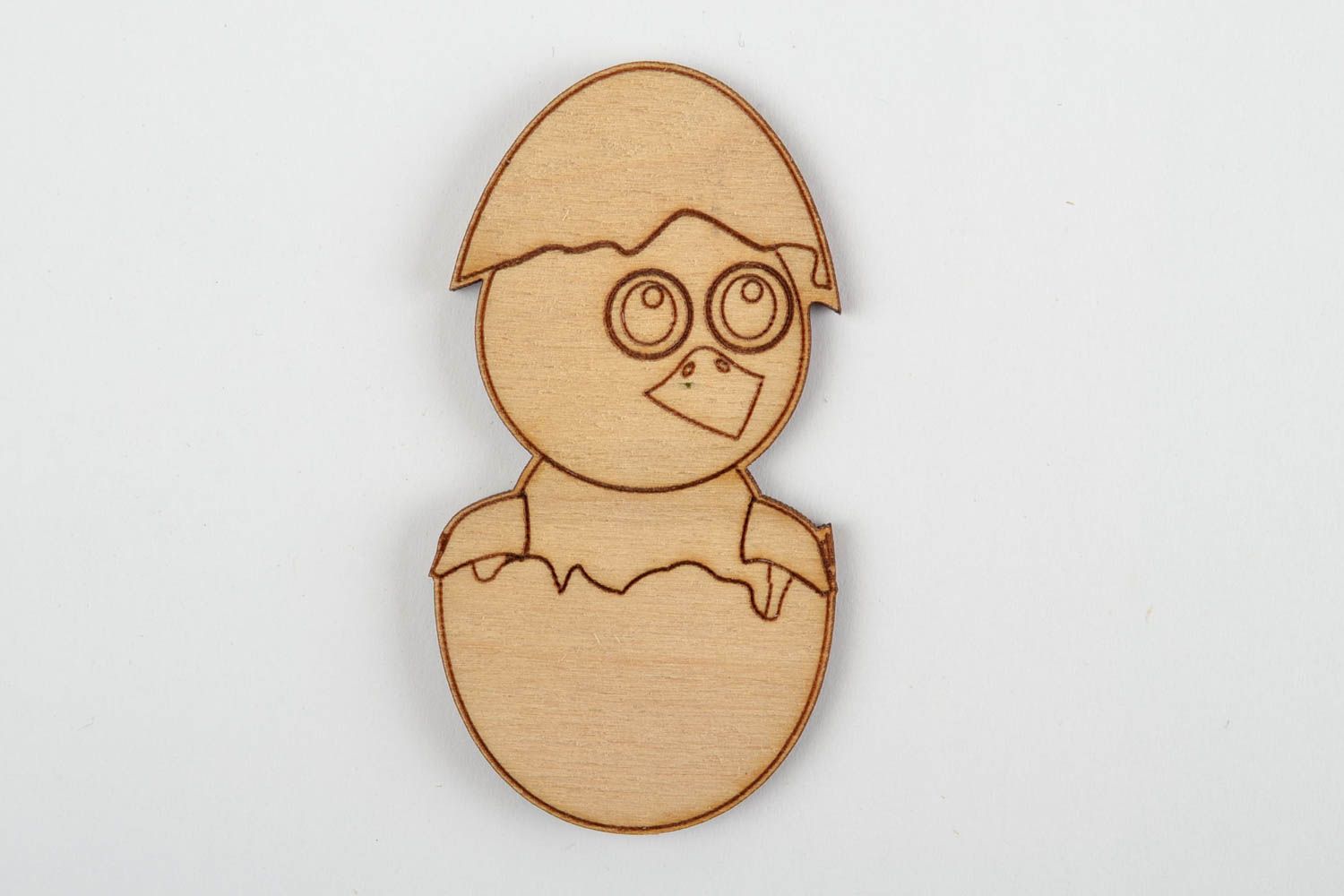 Wooden DIY blanks handmade materials for creative work present for children photo 3