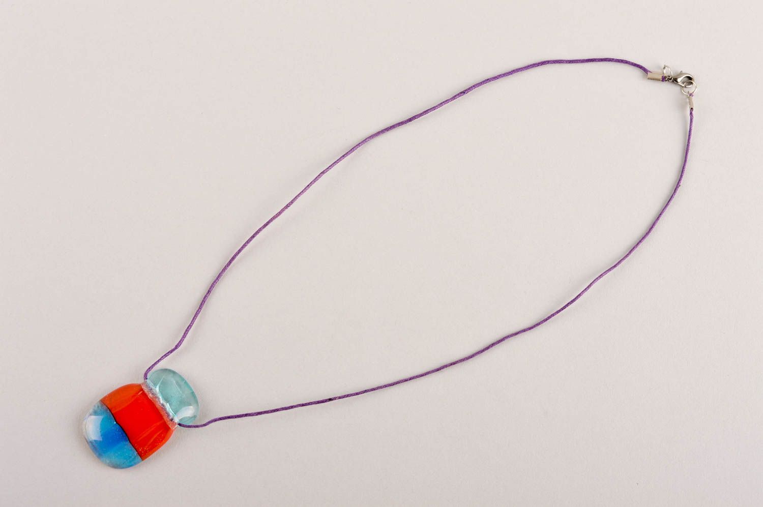 Handmade pendant designer pendant unusual glass accessories gift ideas photo 4