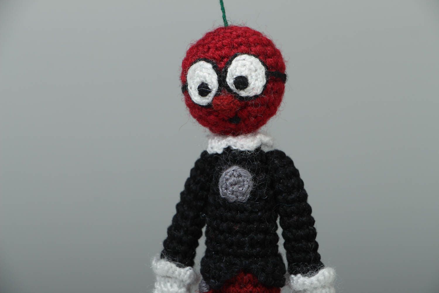 Soft crochet toy Cherry photo 2