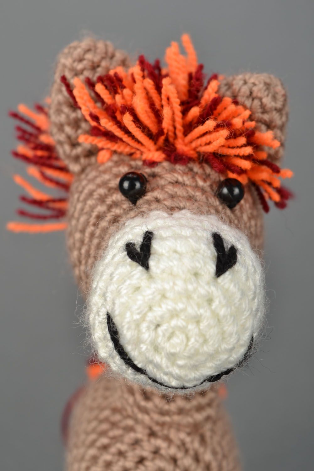 Homemade crochet toy Horse photo 4