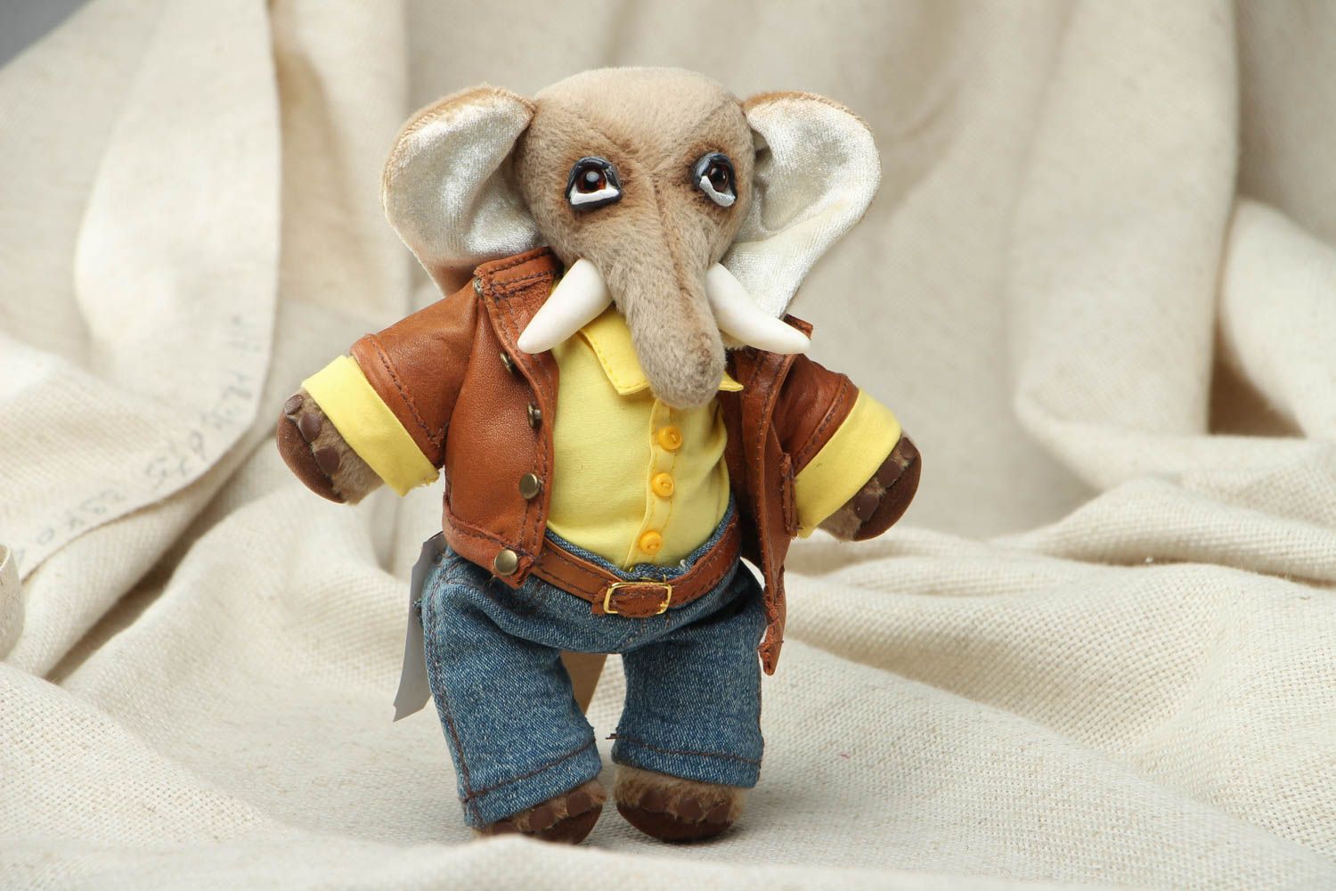Handmade soft toy Elephant photo 1