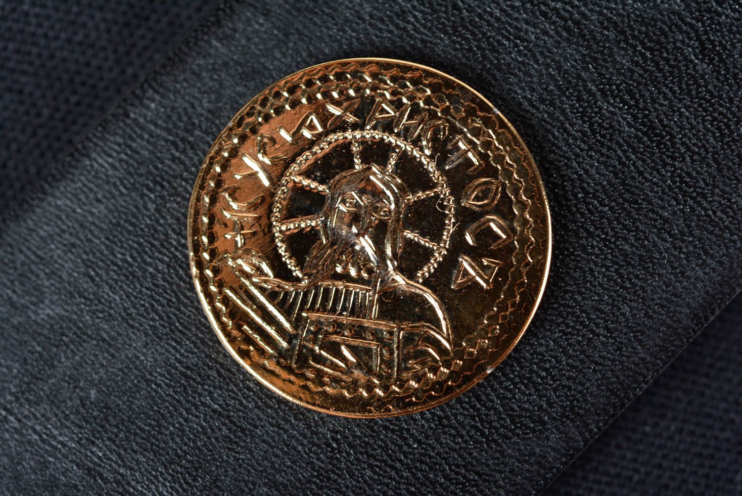 Moneda de latón hecha a mano para colección elemento decorativo regalo original foto 3
