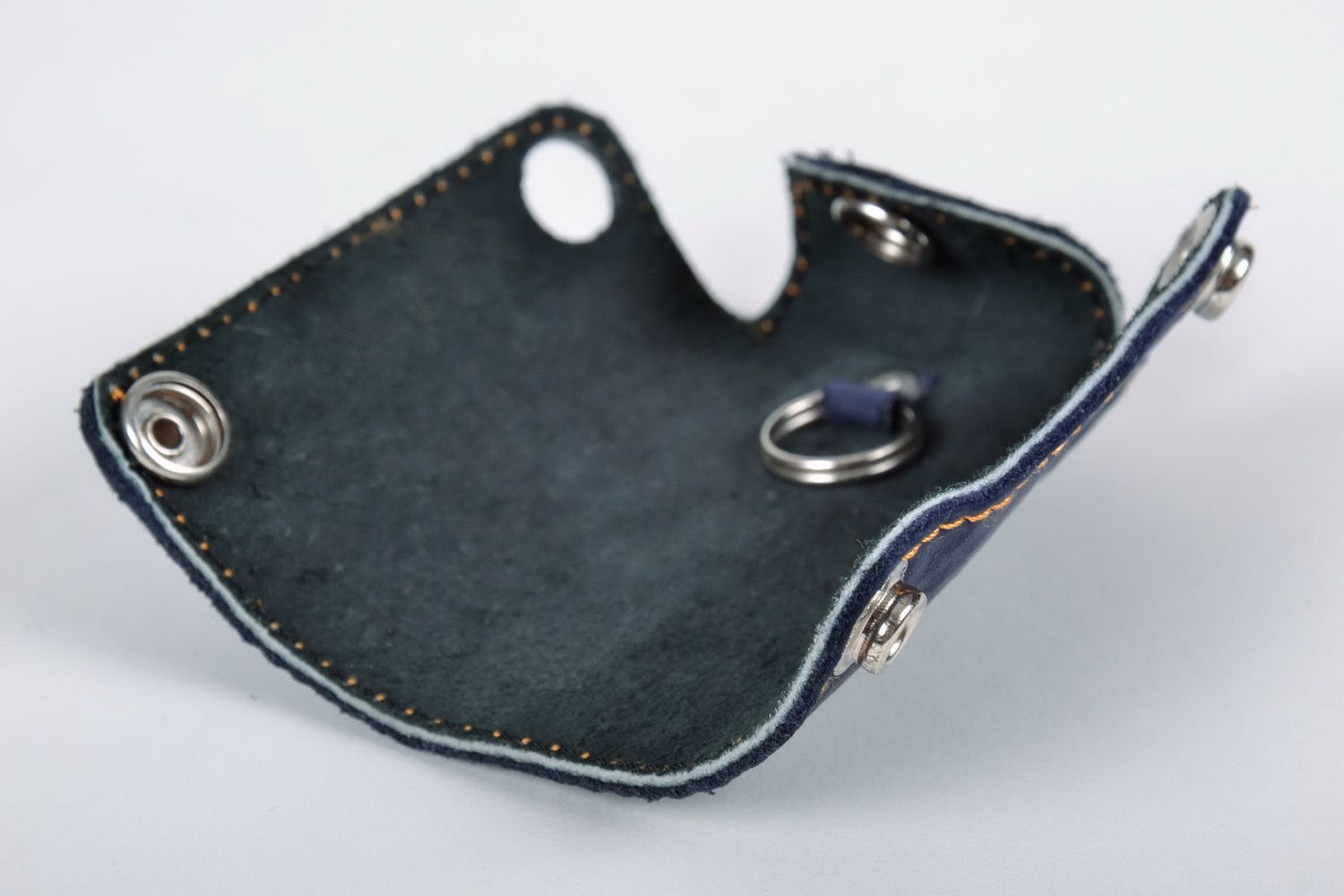 Key holder made of leather photo 5
