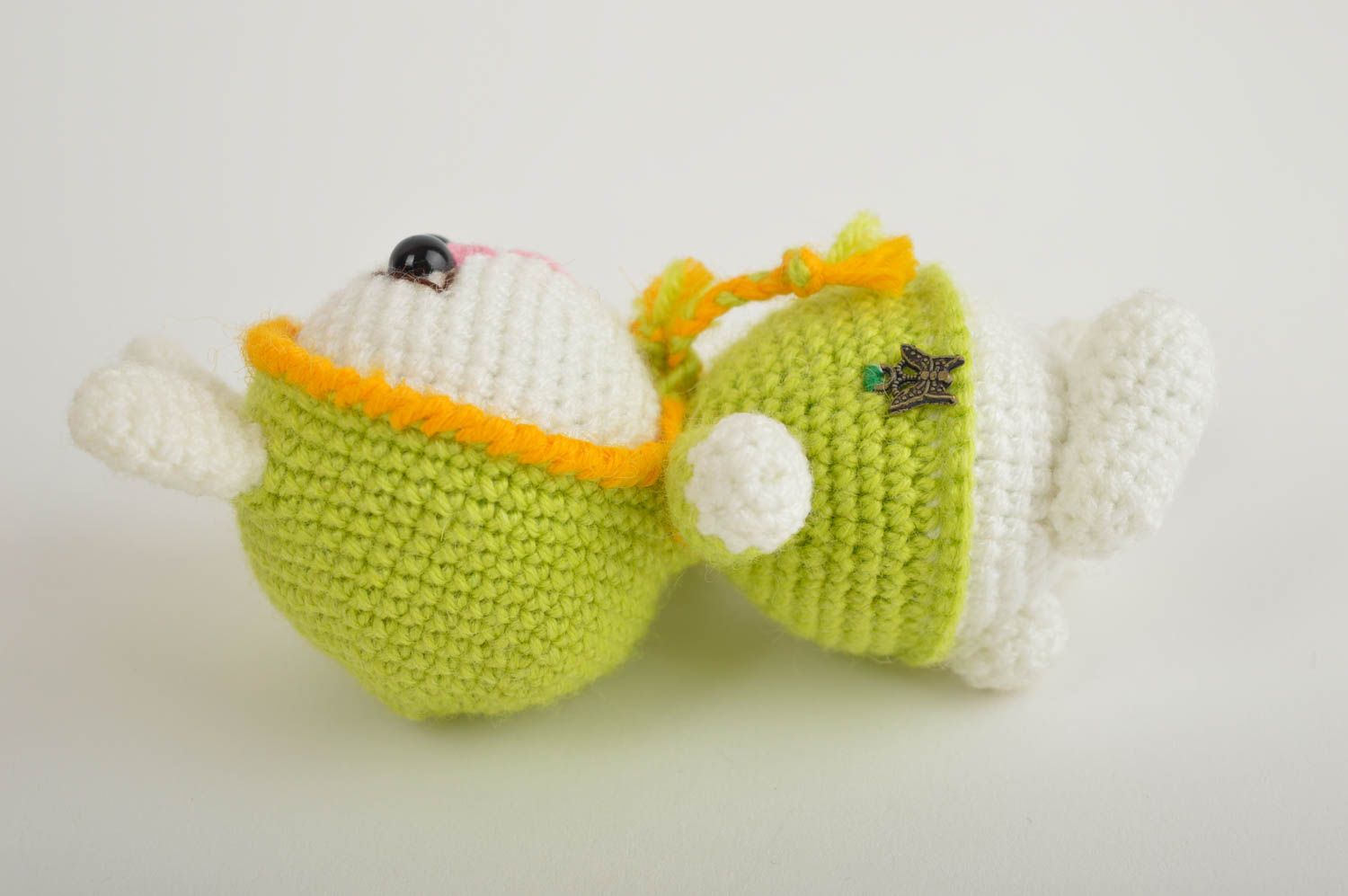Juguete artesanal tejido a crochet peluche para niños regalo original Conejito foto 4