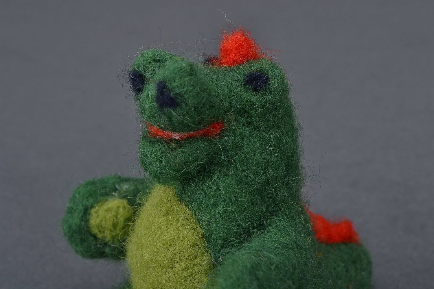 Woolen toy Dinosaur photo 3