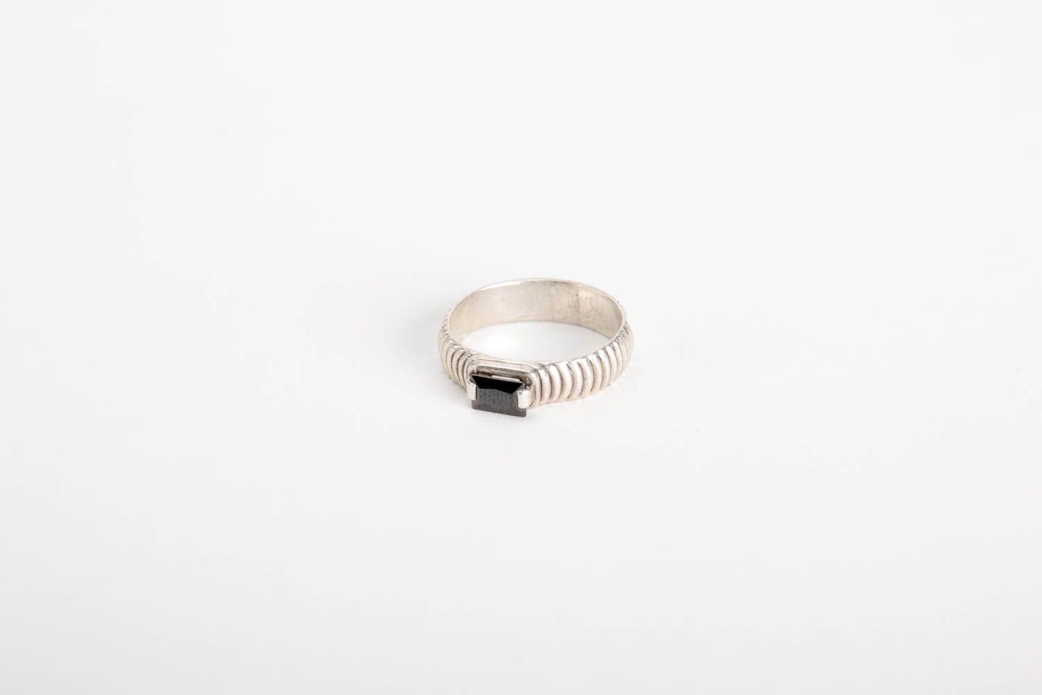 Серебряное кольцо ручной работы женское кольцо с камнем серебряное украшение фото 3