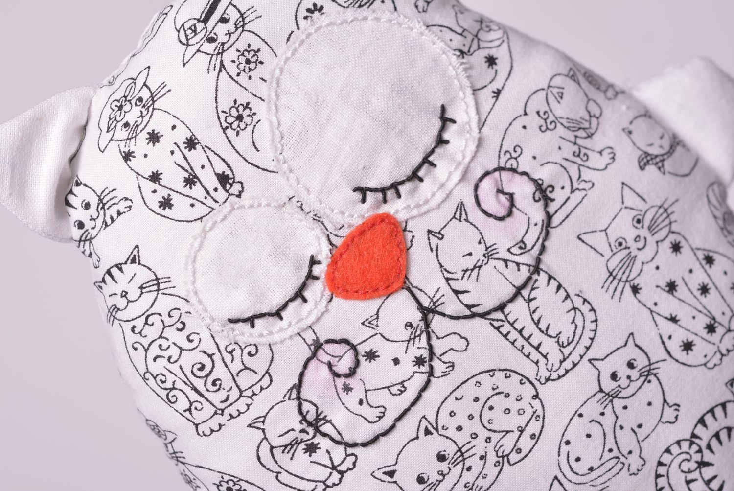 Handmade toy for baby unusual soft toy for kids gift ideas fabric toys photo 3