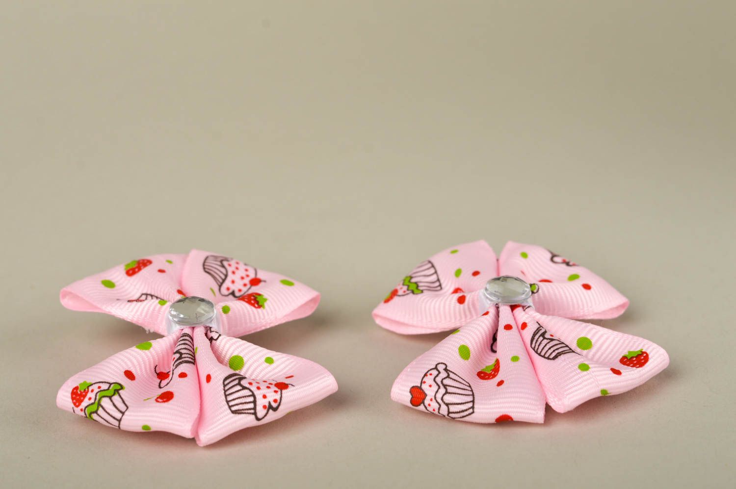Pinzas de pelo artesanales accesorios para niñas de cintas regalos originales foto 4