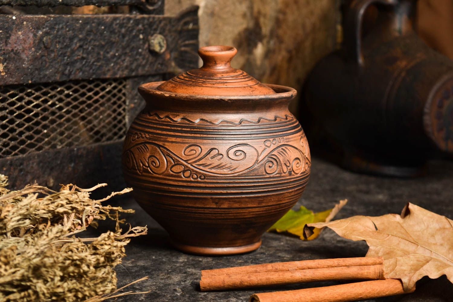 Handmade clay pot ceramic pot design kitchen supplies home ceramics ideas photo 1