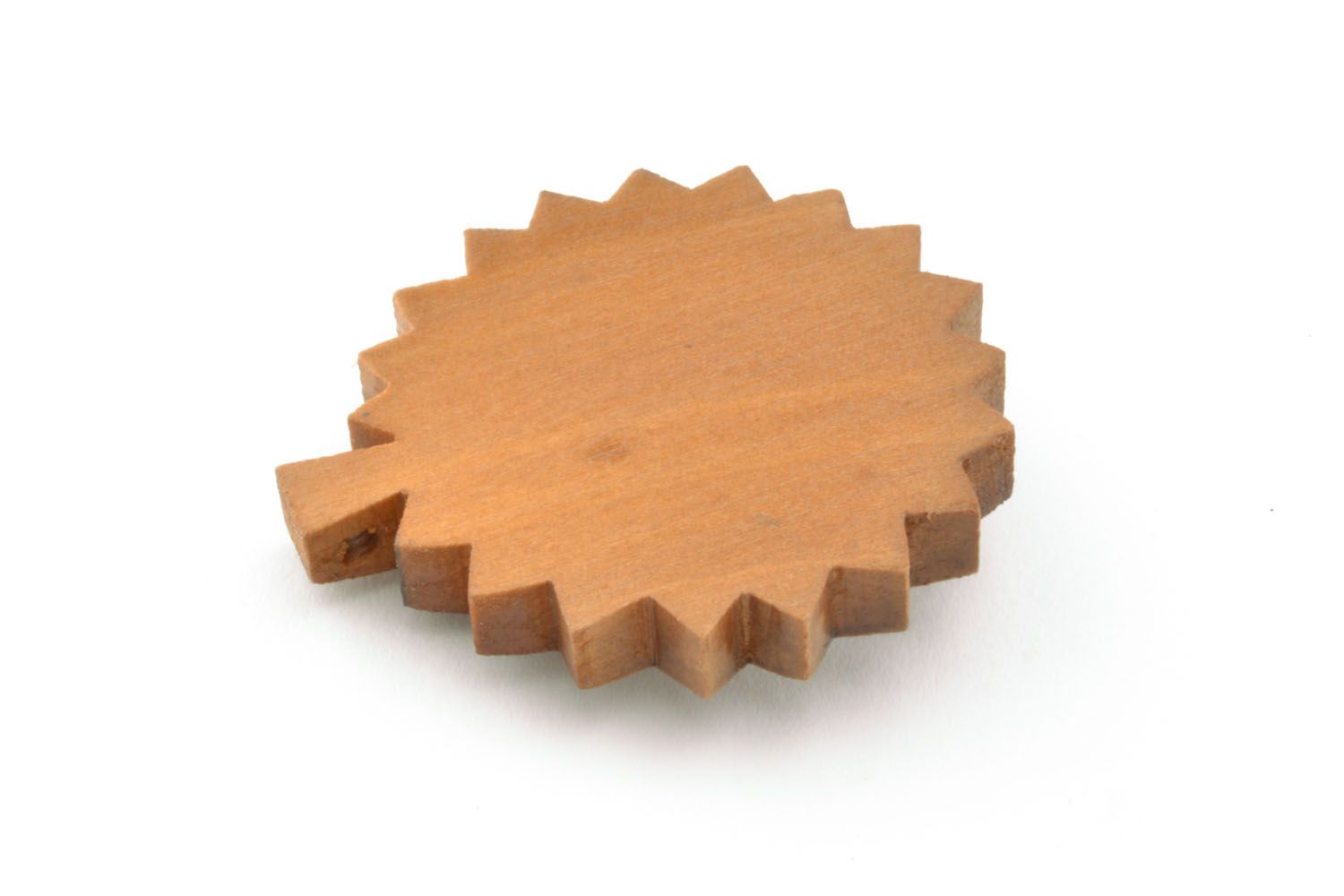 Pendentif pectoral en bois avec incrustation photo 5