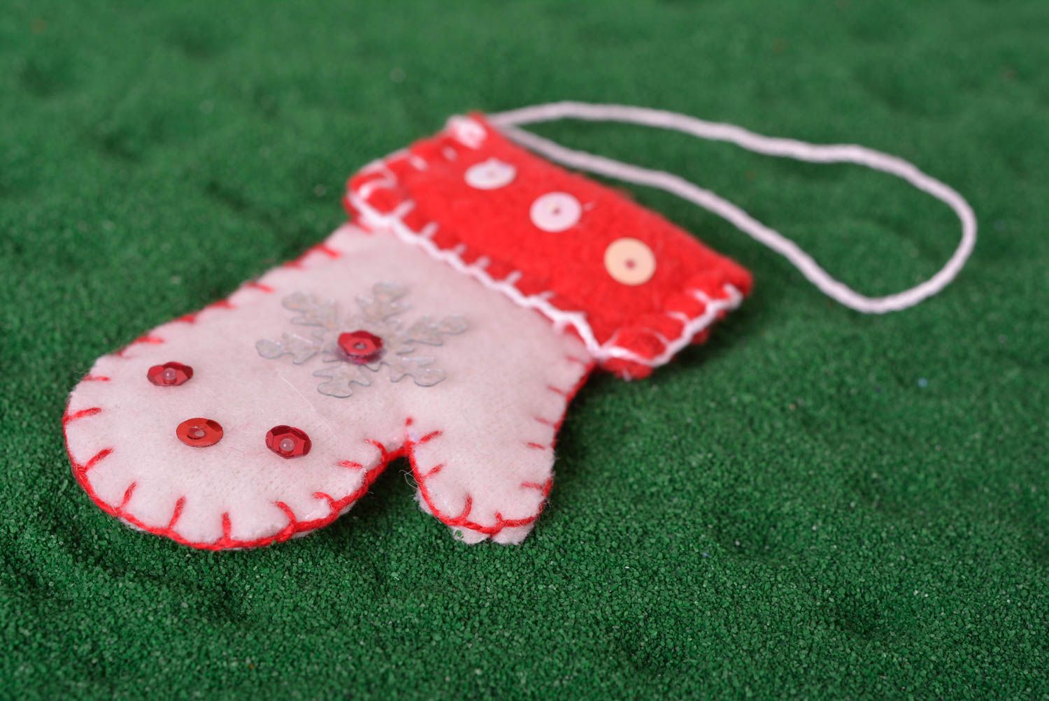 Handmade New Year toy unusual toy for Christmas designer felt toy unusual toy photo 4