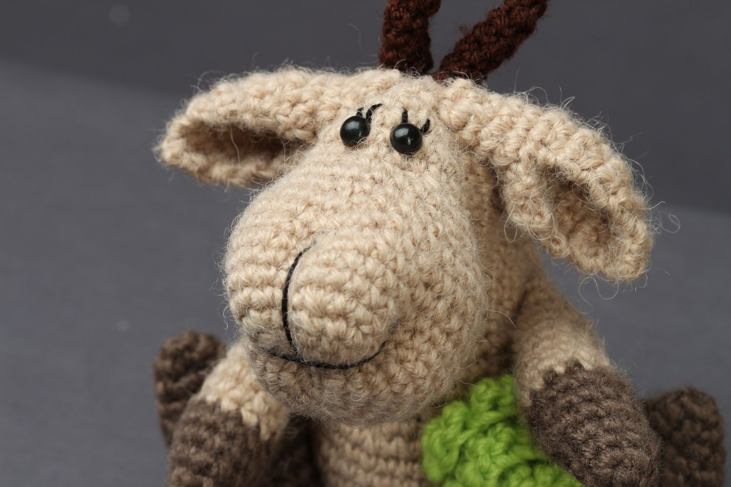 Crochet soft toy Goat photo 2