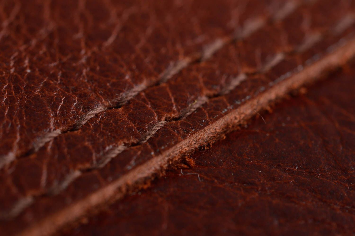 Стильная коричневая обложка на права из натуральной кожи ручной работы Бордо  фото 4