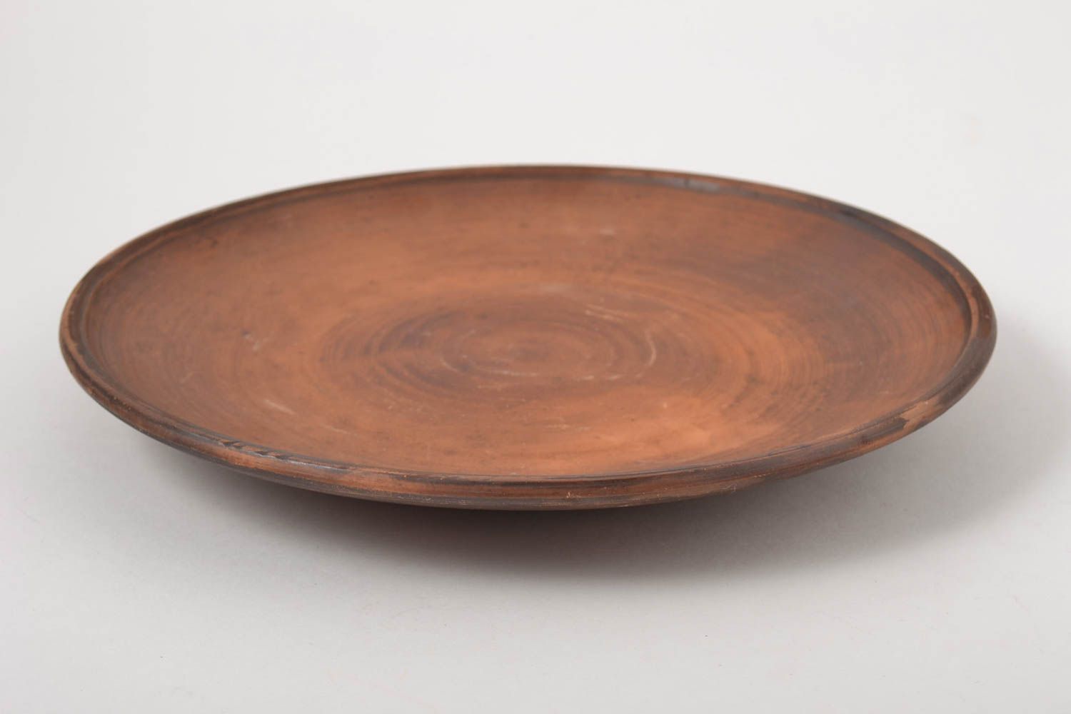 Handmade ceramic plate decoration for home handmade tableware accessory for home photo 2