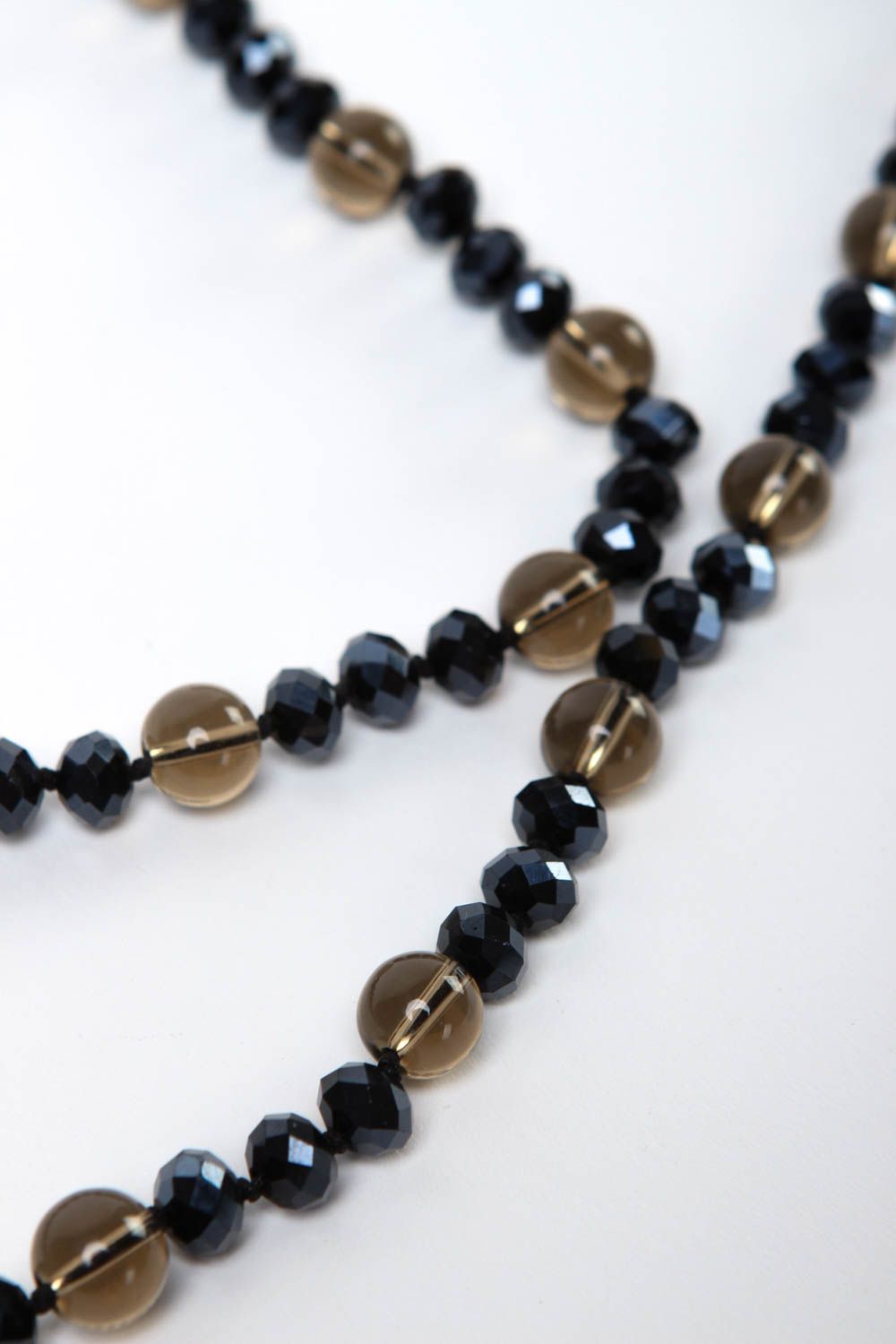 Handmade bead necklace designer accessories gemstone jewelry long necklace photo 3