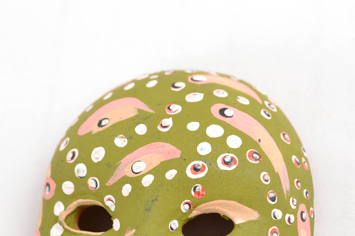 Keramik Kühlschrankmagnet Maske foto 4