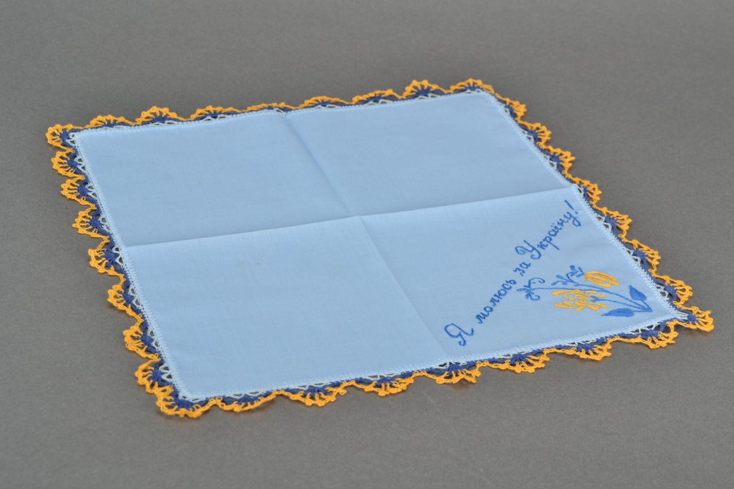 Handkerchief with embroidery photo 2