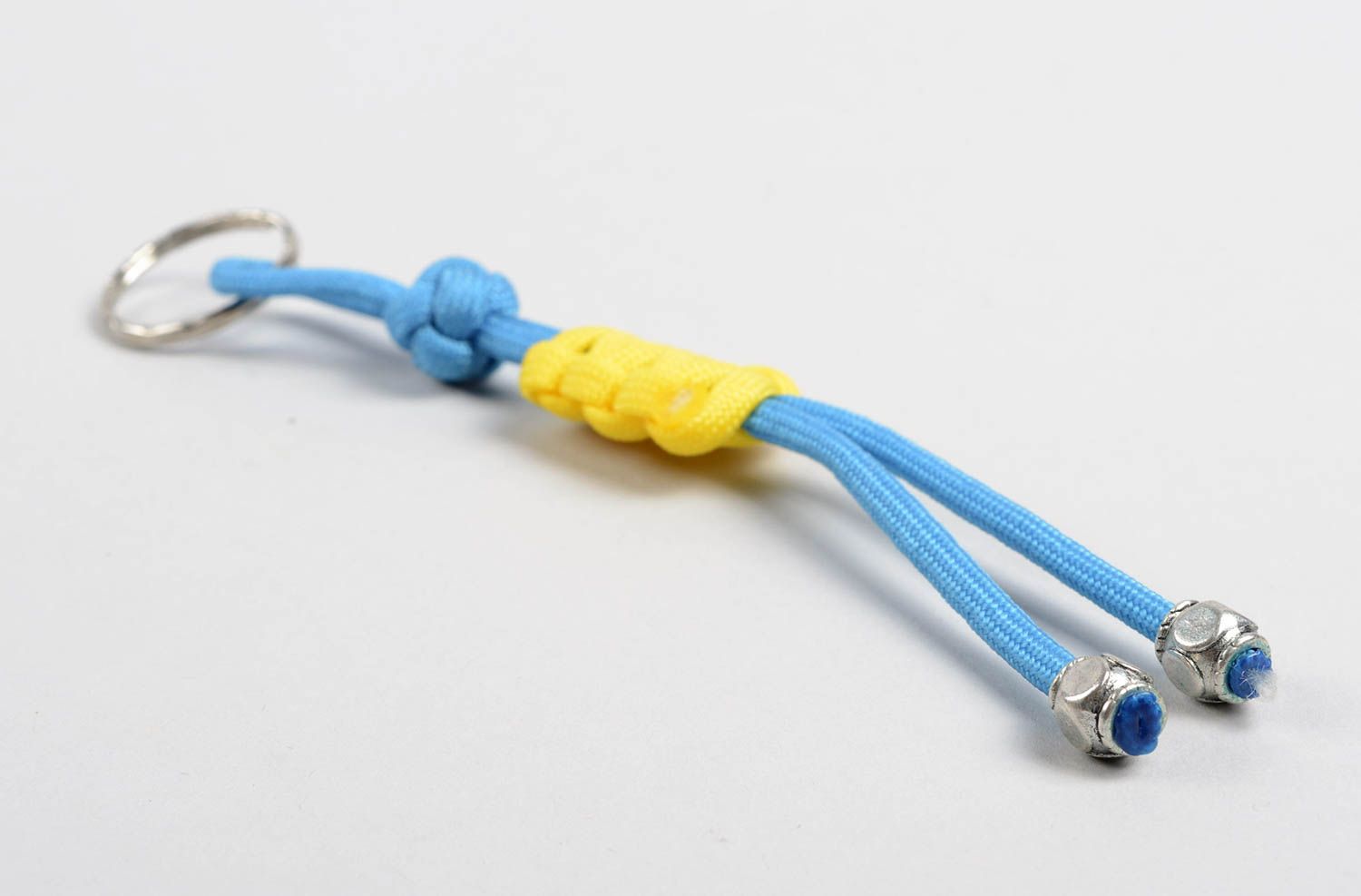 Unusual handmade woven cord keychain best keychain design fashion accessories photo 3