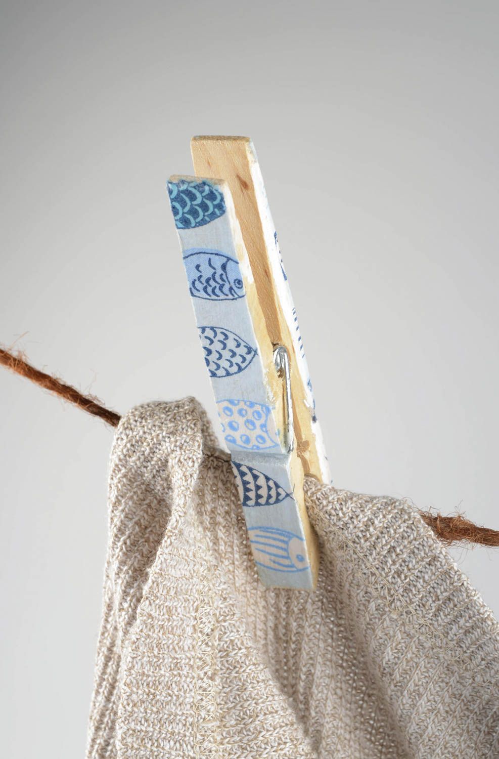 Handmade clothespins wooden clothespins decorative clothespin handmade gifts photo 5