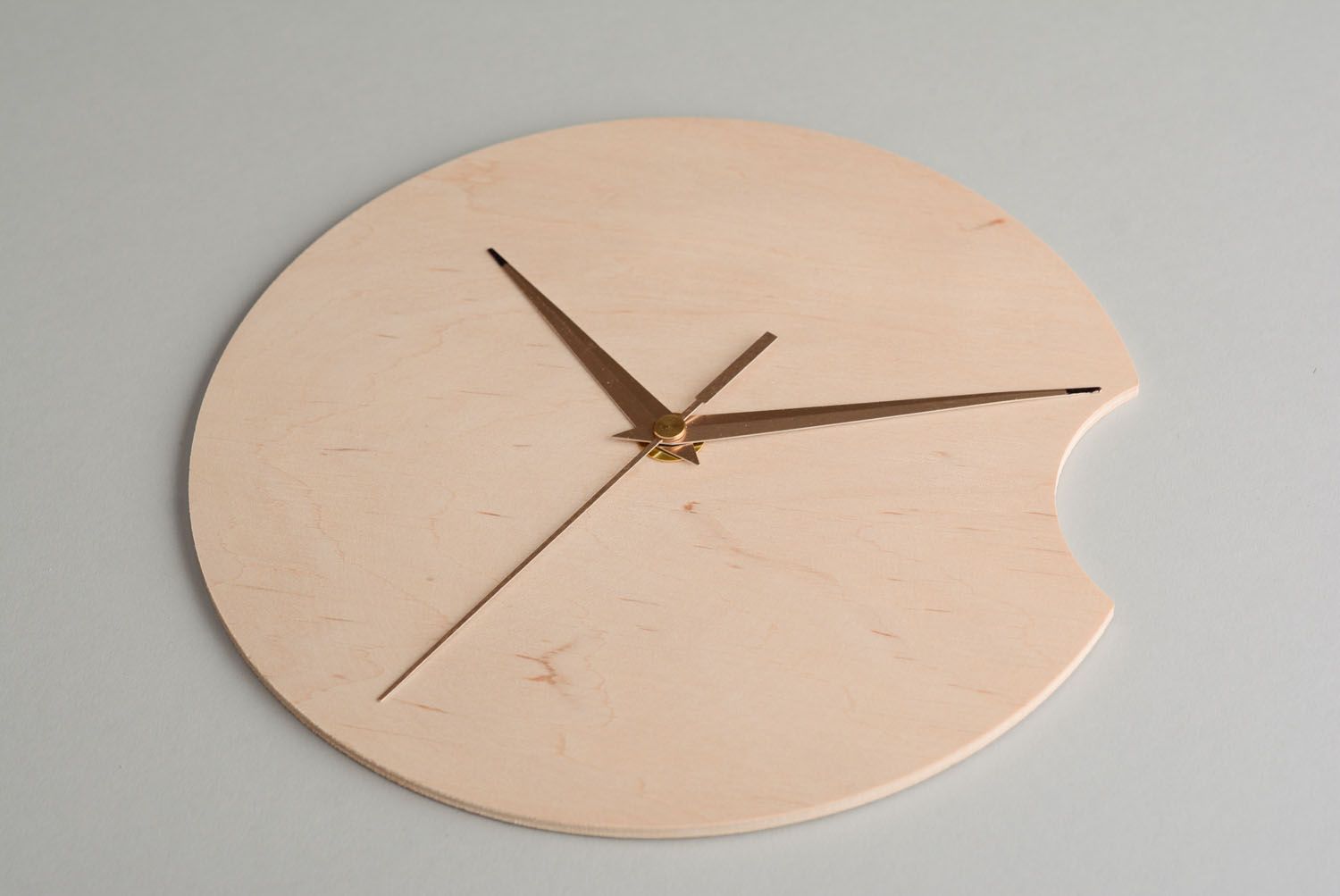 Plywood blank clock photo 1