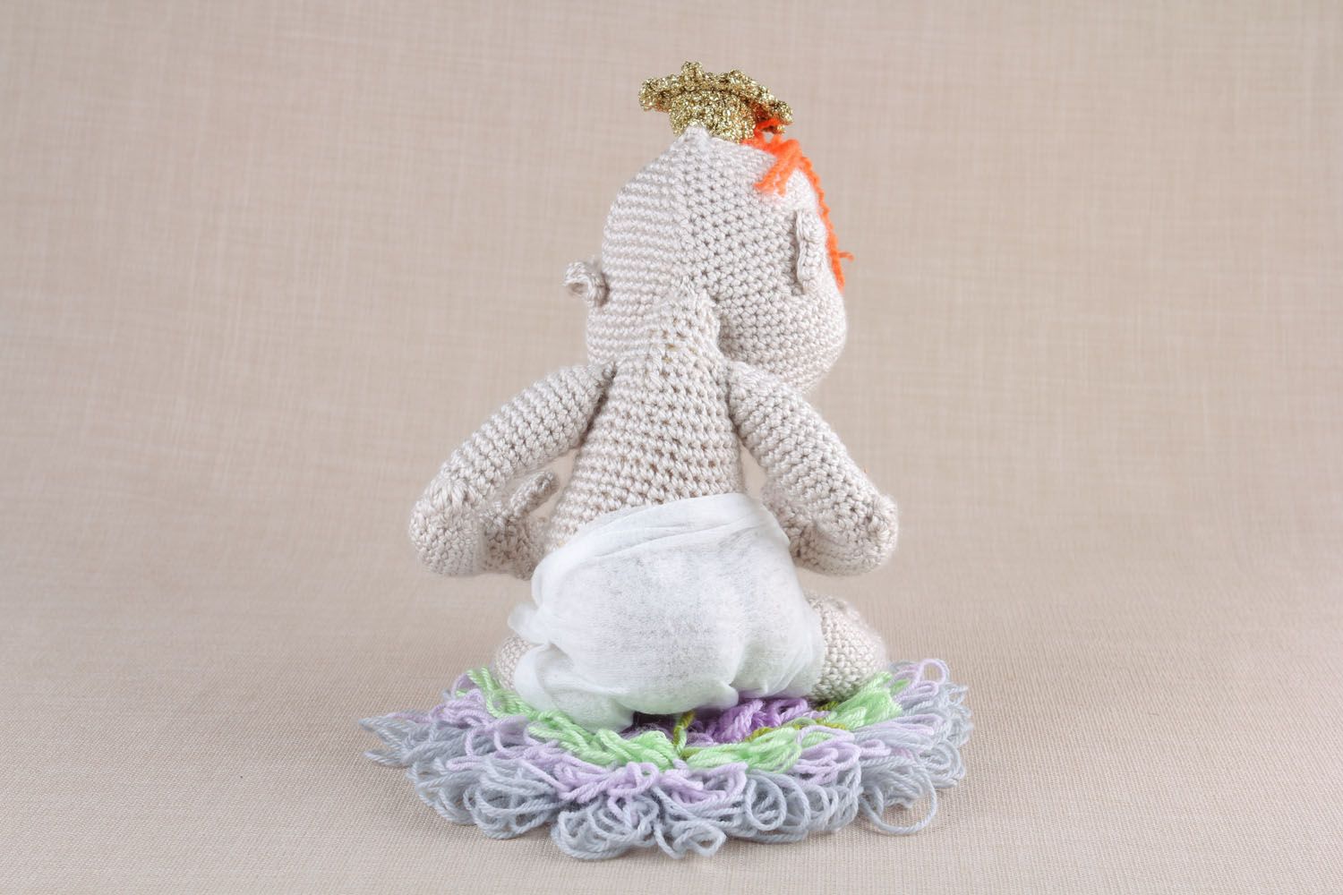 Hand crocheted soft toy photo 3