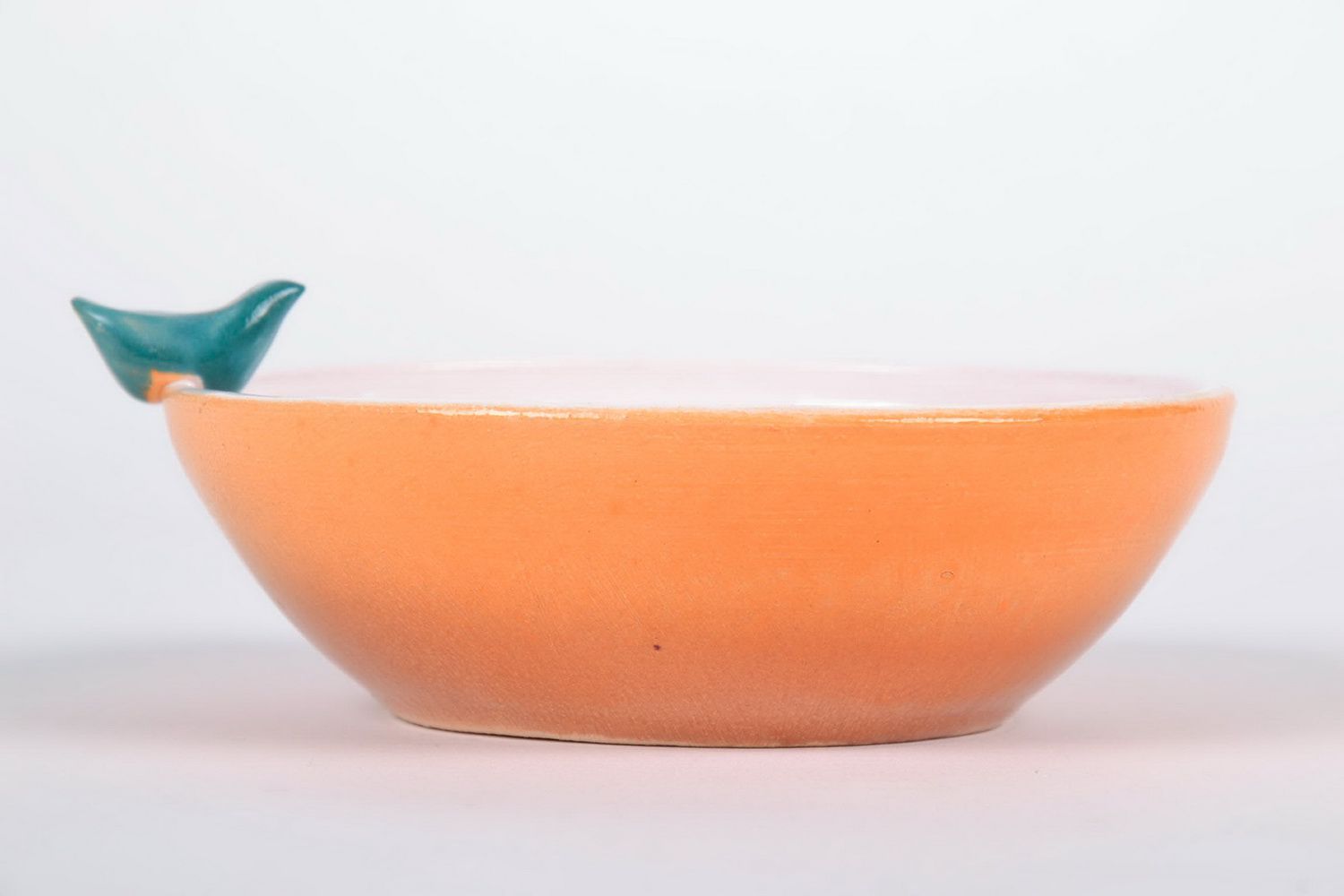 Handmade clay bowl photo 2