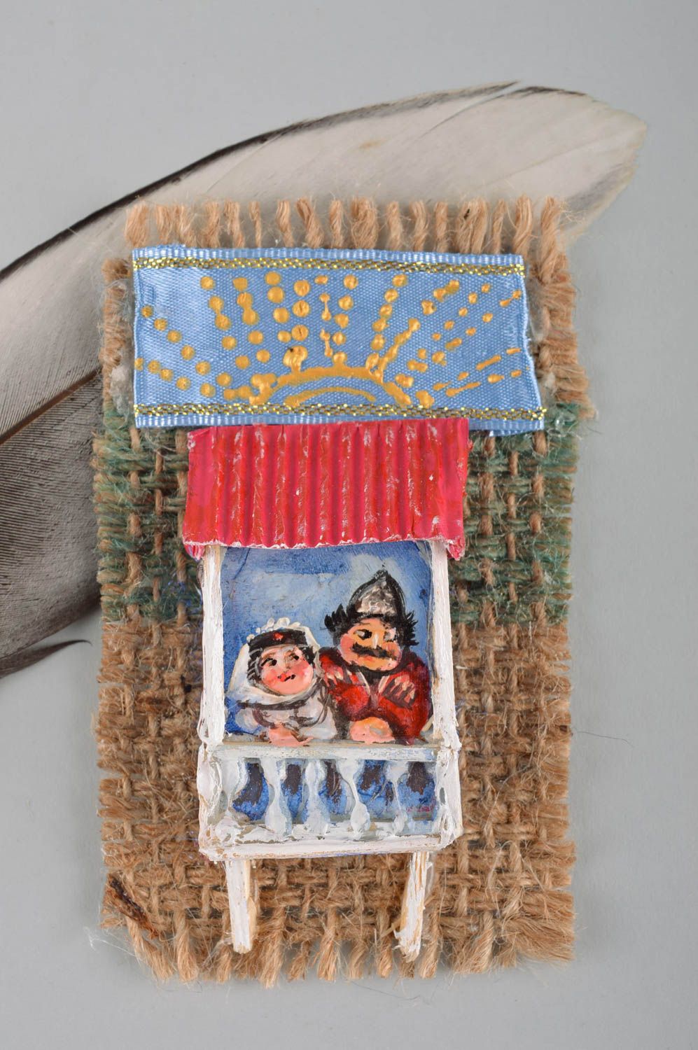 Imán para nevera hecho a mano objeto de decoración souvenir creativo foto 1