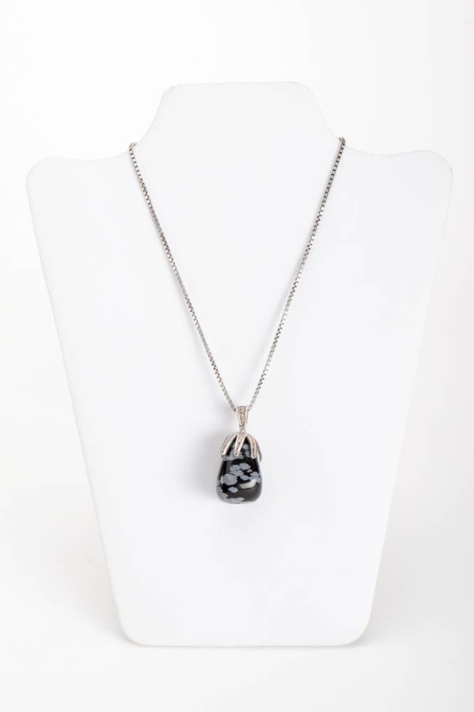 Silberner Schmuck Anhänger Geschenk für Frauen Halsketten Anhänger elegant foto 2